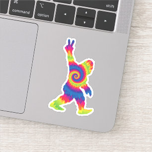 Peace Liebe Bigfoot - Bigfoot Lovers Aufkleber