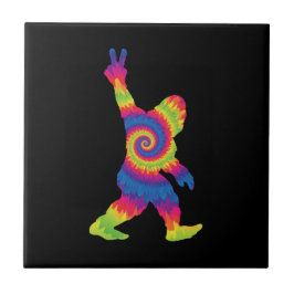 Peace Liebe Bigfoot - Bigfoot Lovers Fliese