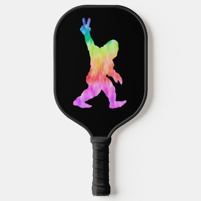 Peace Liebe Bigfoot Pickleball Schläger (Vorderseite)