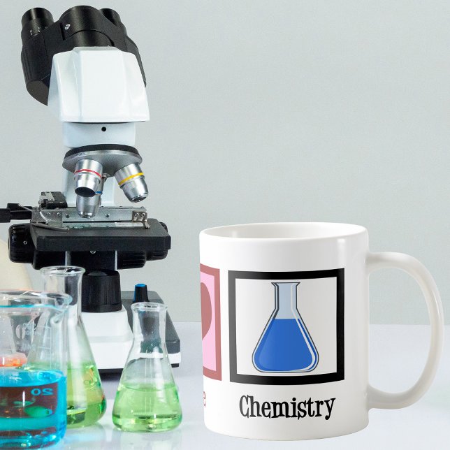 Peace Liebe Chemie Tasse (Von Creator hochgeladen)