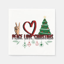 Peace Liebe Christmas Stainless