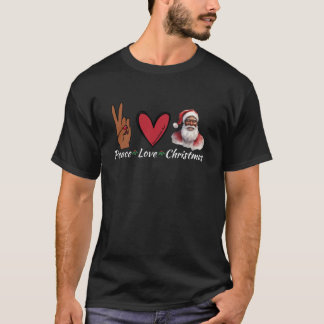 Peace Liebe Christmas T-Shirt