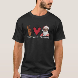 Peace Liebe Christmas T-Shirt