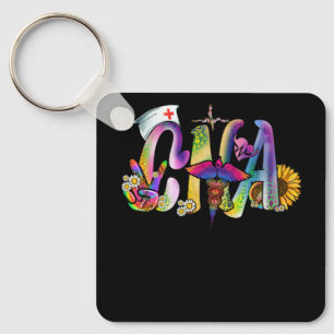 Peace Liebe CNA Nurse Certified Nurse Assistant L Schlüsselanhänger