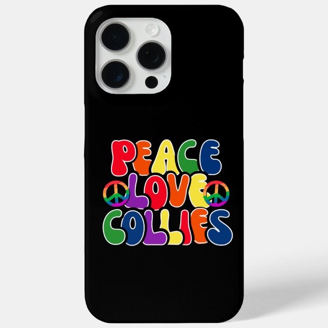 Peace Liebe Colliese Handy Fälle Case-Mate iPhone Hülle (Rückseite)