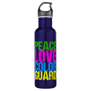 Peace Liebe Color Guard Niedlich Colorguard Edelstahlflasche