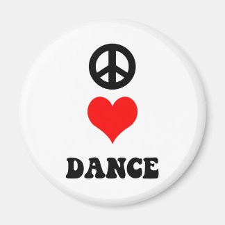 Peace Liebe Dance Magnet