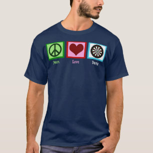 Peace Liebe Darts T-Shirt