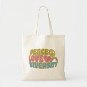PEACE LIEBE DIVERSITY Tasche - wählen Sie Stil & F