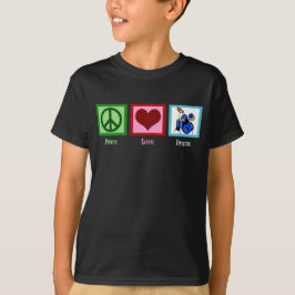 Peace Liebe Drums Kids T-Shirt