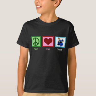 Peace Liebe Drums Kids T-Shirt