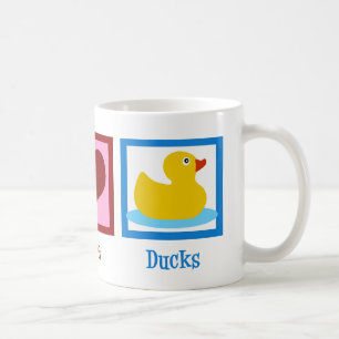Peace Liebe Ducks Kaffeetasse