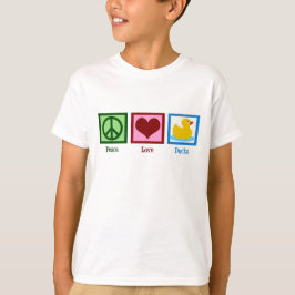 Peace Liebe Ducks Niedlich Kids T-Shirt
