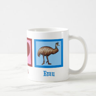 Peace Liebe Emu Tasse