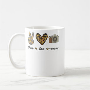 Peace Liebe Fotografy Camera Cameram Kaffeetasse
