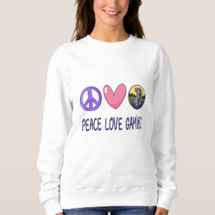 Peace Liebe Gaming Sweatshirt