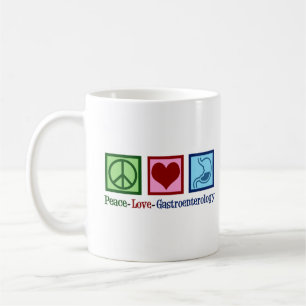 Peace Liebe Gastroenterology Kaffeetasse