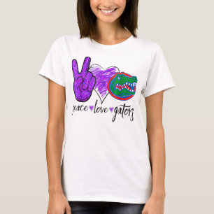 Peace Liebe Gators Crocodile Lovers Alligator T-Shirt