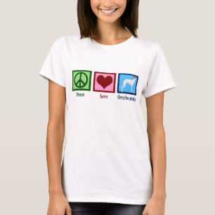 Peace Liebe Greyhounds T-Shirt