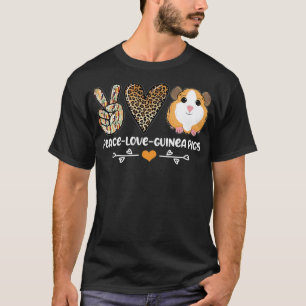 Peace Liebe Guinea Schweine Guinea Lover - 10 T-Shirt