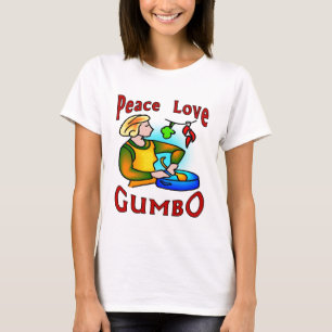 Peace Liebe Gumbo T-Shirt