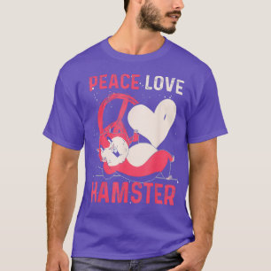 Peace Liebe Hamster T-Shirt