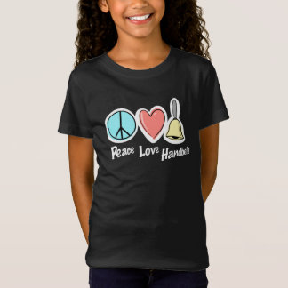 Peace Liebe Handbells Design for Ringers T - Shirt