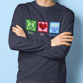 Peace Liebe Hanukkah T-Shirt