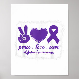 Peace Liebe Heimers Awareness Montag Heimer _2 Poster