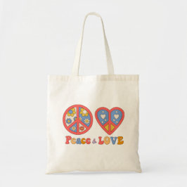 PEACE & LIEBE HIPPIE-TASCHE TRAGETASCHE