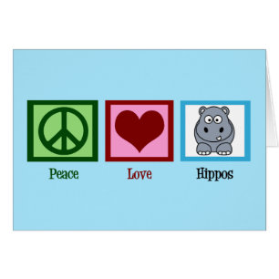 Peace Liebe Hippos
