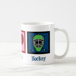 Peace Liebe Hockey Kaffeetasse