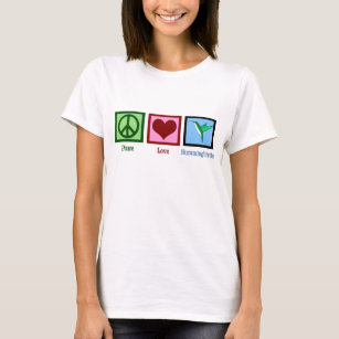 Peace Liebe Hummingbirds T-Shirt