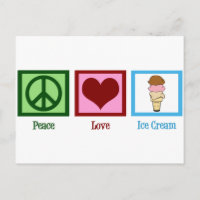 Peace Liebe Ice Creme