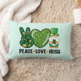 Peace Liebe Irish Throw Pillows - Gemütlicher Char Lendenkissen