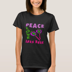 Peace Liebe Jazz Fest T - Shirt