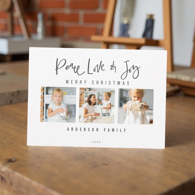 Peace Liebe & Joy Frohe Weihnachten Foto (Von Creator hochgeladen)