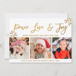 PEACE LIEBE JOY Weihnachten
