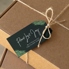 "Peace Liebe Joy" Weihnachten Geschenkanhänger