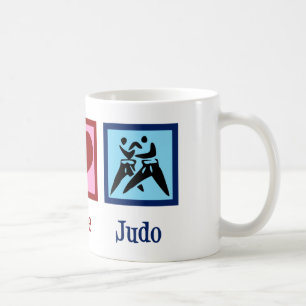 Peace Liebe Judo Tasse