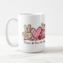 Peace Liebe Kaffee-Kaffee-Tasse