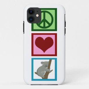 Peace Liebe Koala Bear Case-Mate iPhone Hülle