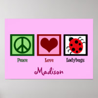 Peace Liebe Ladybugs
