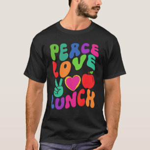 PEACE LIEBE LUNCH LADY Cafeteria Locarno T-Shirt