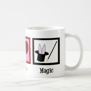 Peace Liebe Magic Niedlich Magician Kaffeetasse