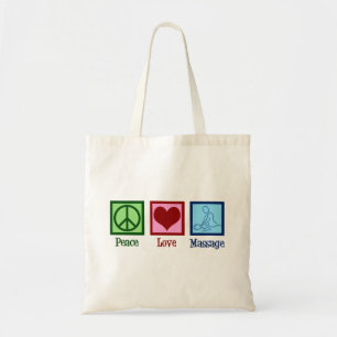 Peace Liebe Massage Therapie Tragetasche