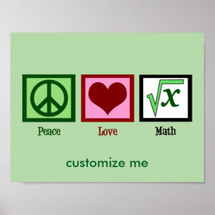 Peace Liebe Match Custom Poster