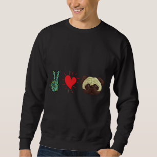 Peace Liebe Mops Classic T - Shirt 88