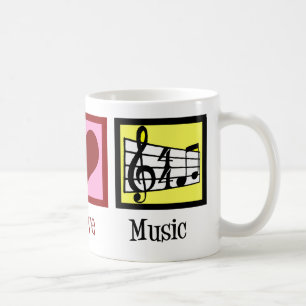 Peace Liebe Music Kaffeetasse