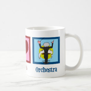 Peace Liebe Orchestra Kaffeetasse